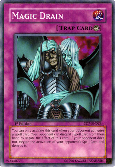Magic Drain [SD7-EN028] Common | Jomio and Rueliete's Cards and Comics