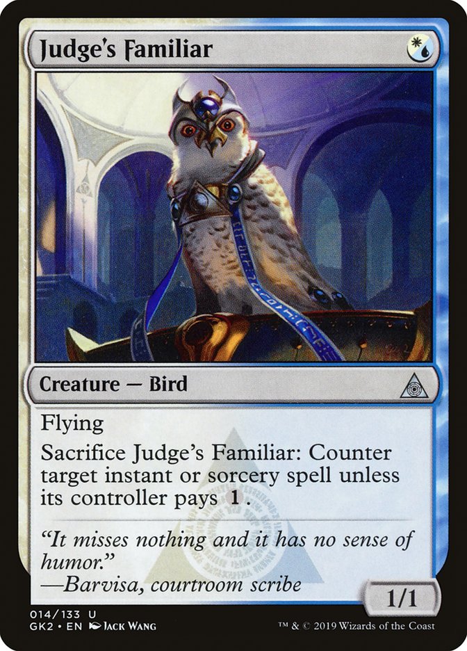 Judge's Familiar [Ravnica Allegiance Guild Kit] | Jomio and Rueliete's Cards and Comics