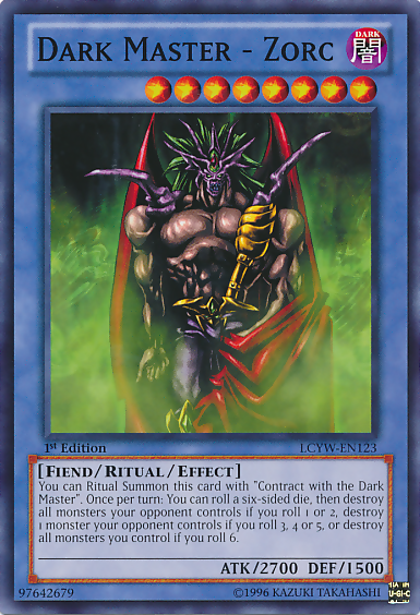 Dark Master - Zorc [LCYW-EN123] Common | Jomio and Rueliete's Cards and Comics