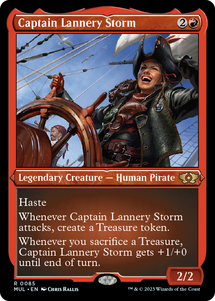 Captain Lannery Storm (Foil Etched) [Multiverse Legends] | Jomio and Rueliete's Cards and Comics