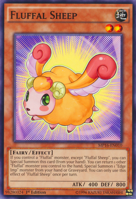 Fluffal Sheep [MP16-EN010] Common | Jomio and Rueliete's Cards and Comics