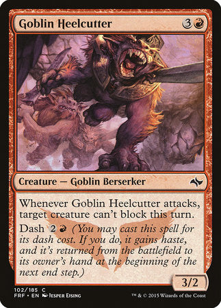 Goblin Heelcutter [Fate Reforged] | Jomio and Rueliete's Cards and Comics