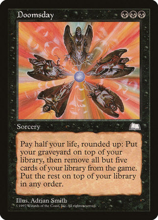 Doomsday [Weatherlight] | Jomio and Rueliete's Cards and Comics