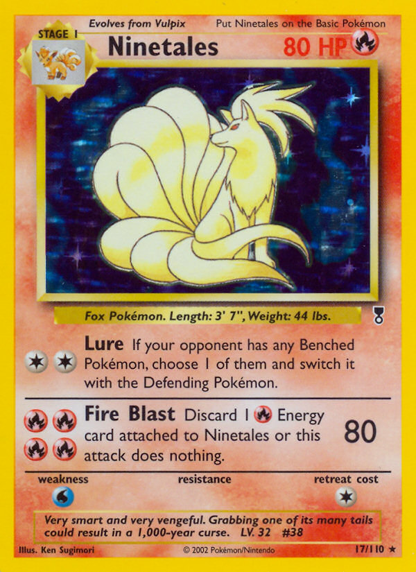 Ninetales (17/110) [Legendary Collection] | Jomio and Rueliete's Cards and Comics