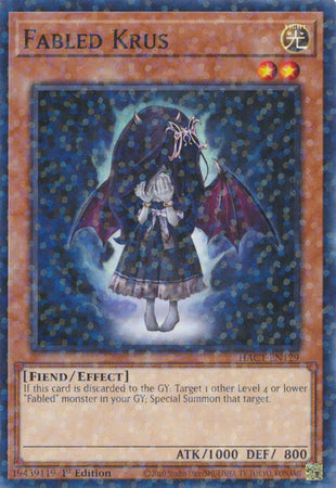Fabled Krus (Duel Terminal) [HAC1-EN129] Common | Jomio and Rueliete's Cards and Comics