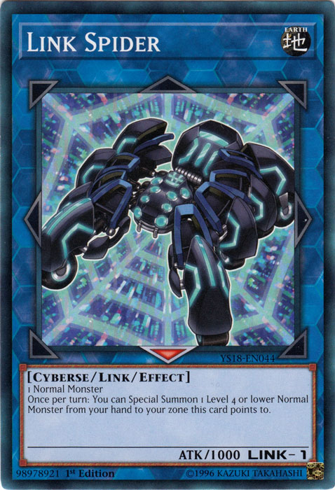 Link Spider [YS18-EN044] Common | Jomio and Rueliete's Cards and Comics
