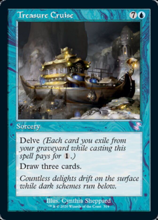 Treasure Cruise (Timeshifted) [Time Spiral Remastered] | Jomio and Rueliete's Cards and Comics