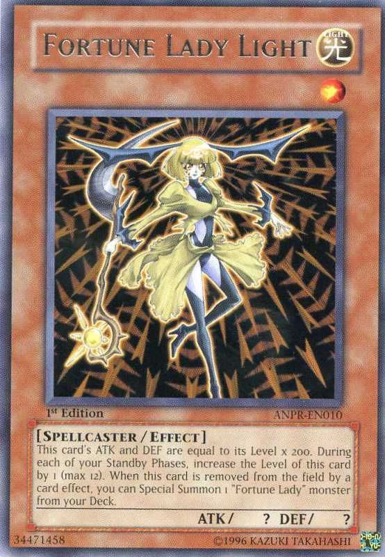 Fortune Lady Light [ANPR-EN010] Rare | Jomio and Rueliete's Cards and Comics