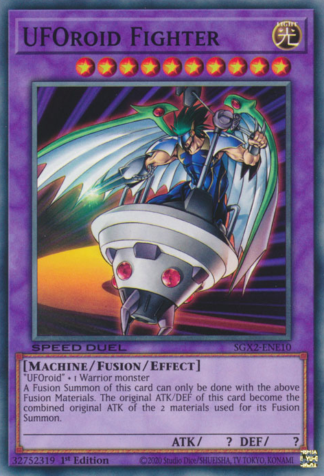 UFOroid Fighter [SGX2-ENE10] Common | Jomio and Rueliete's Cards and Comics