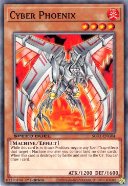 Cyber Phoenix [SGX1-ENG04] Common | Jomio and Rueliete's Cards and Comics