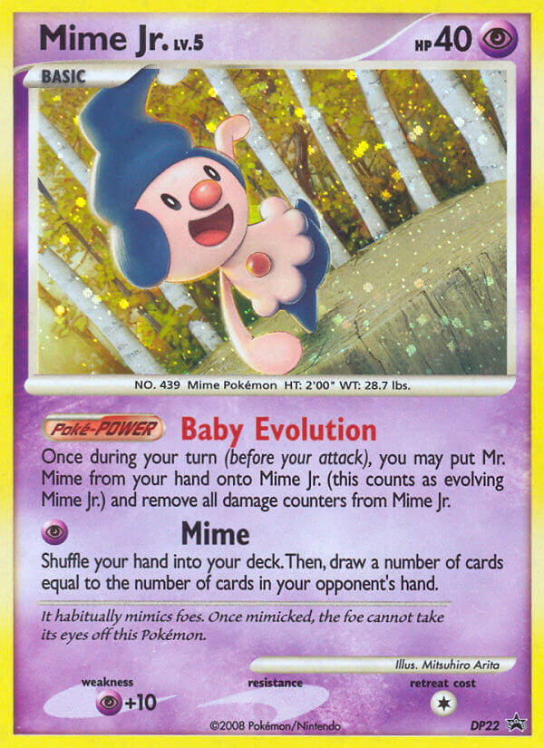 Mime Jr. (DP22) [Diamond & Pearl: Black Star Promos] | Jomio and Rueliete's Cards and Comics