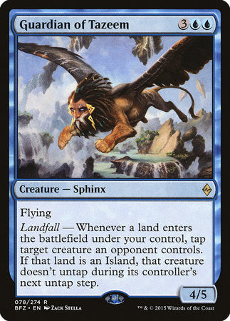 Guardian of Tazeem [Battle for Zendikar] | Jomio and Rueliete's Cards and Comics