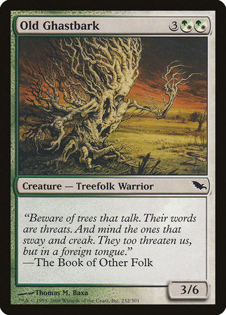 Old Ghastbark [Shadowmoor] | Jomio and Rueliete's Cards and Comics