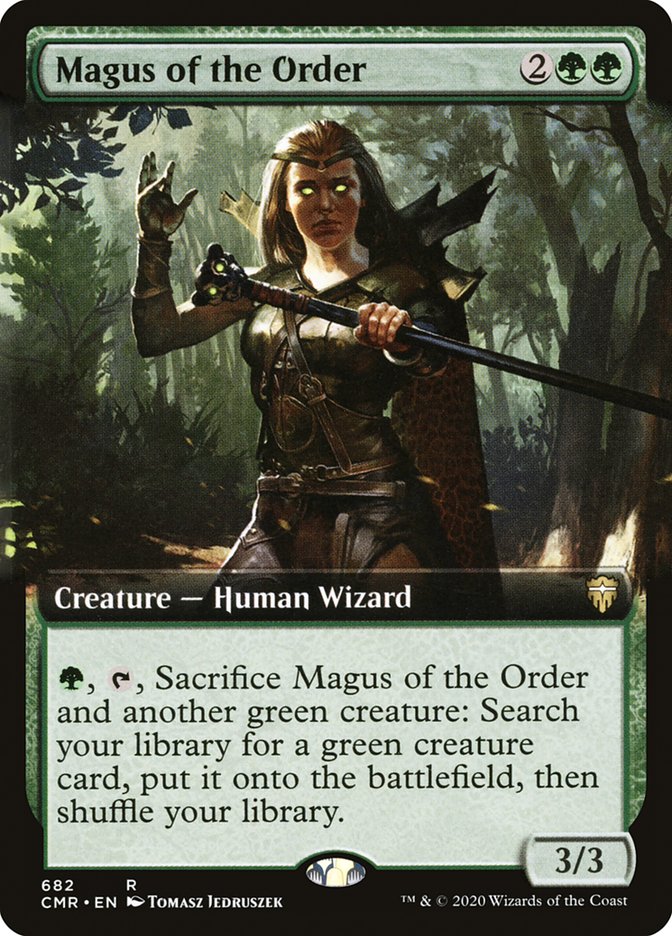 Magus of the Order (Extended Art) [Commander Legends] | Jomio and Rueliete's Cards and Comics
