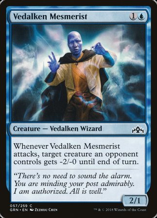 Vedalken Mesmerist [Guilds of Ravnica] | Jomio and Rueliete's Cards and Comics