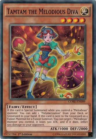 Tamtam the Melodious Diva [CORE-EN009] Common | Jomio and Rueliete's Cards and Comics