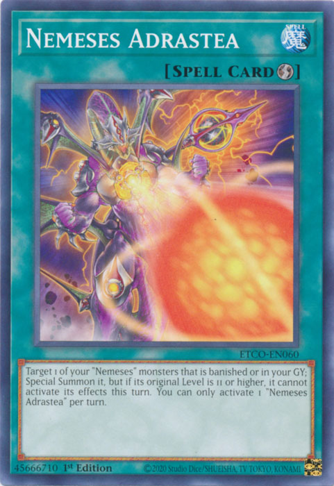 Nemeses Adrastea [ETCO-EN060] Common | Jomio and Rueliete's Cards and Comics