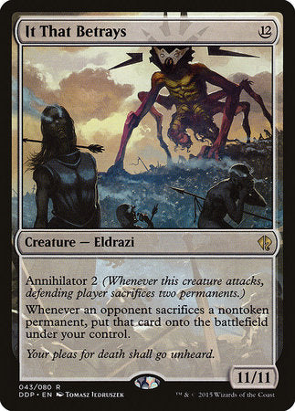 It That Betrays [Duel Decks: Zendikar vs. Eldrazi] | Jomio and Rueliete's Cards and Comics