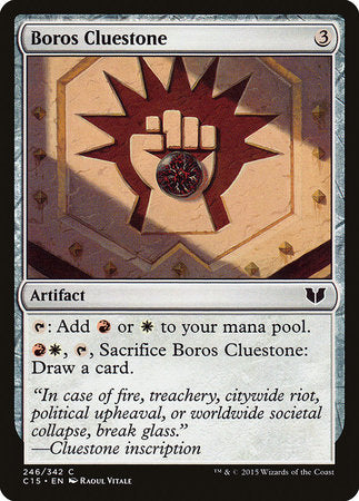 Boros Cluestone [Commander 2015] | Jomio and Rueliete's Cards and Comics