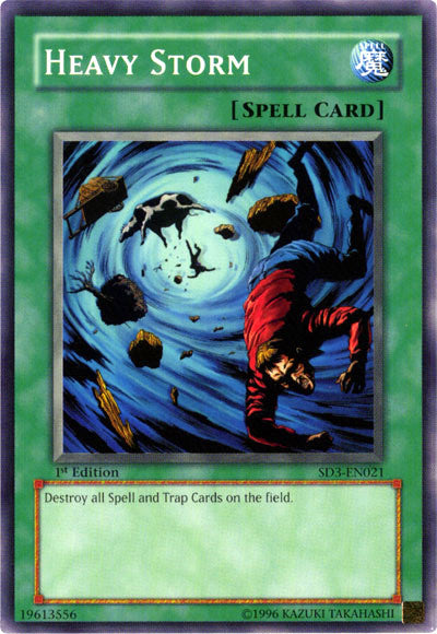 Heavy Storm [SD3-EN021] Common | Jomio and Rueliete's Cards and Comics