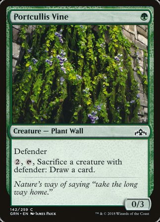 Portcullis Vine [Guilds of Ravnica] | Jomio and Rueliete's Cards and Comics