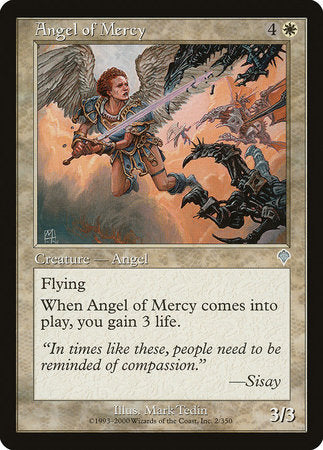 Angel of Mercy [Invasion] | Jomio and Rueliete's Cards and Comics