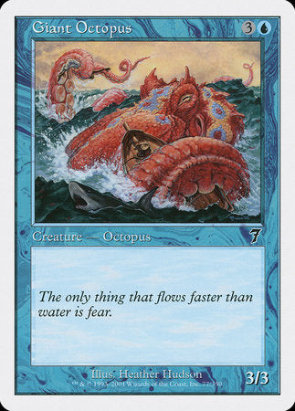 Giant Octopus [Seventh Edition] | Jomio and Rueliete's Cards and Comics