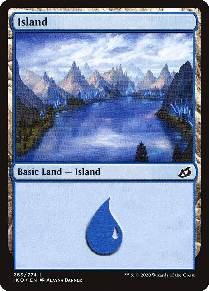 Island (263) [Ikoria: Lair of Behemoths] | Jomio and Rueliete's Cards and Comics