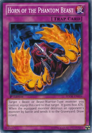 Horn of the Phantom Beast [SDOK-EN034] Common | Jomio and Rueliete's Cards and Comics