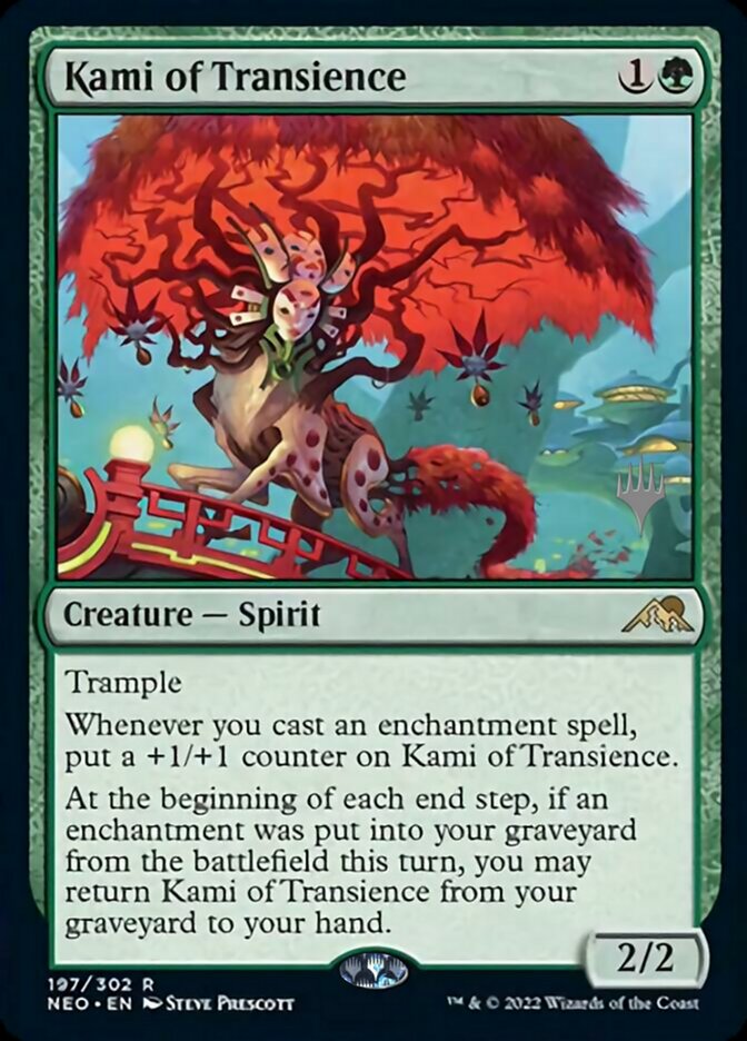Kami of Transience (Promo Pack) [Kamigawa: Neon Dynasty Promos] | Jomio and Rueliete's Cards and Comics