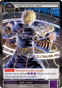 Oath of Dark Night (1-183) [The Dawn of Valhalla] | Jomio and Rueliete's Cards and Comics