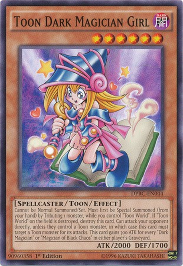 Toon Dark Magician Girl [DPBC-EN044] Common | Jomio and Rueliete's Cards and Comics