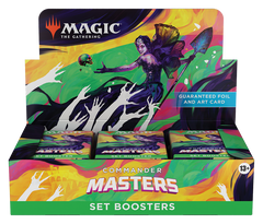 Commander Masters - Set Booster Box | Jomio and Rueliete's Cards and Comics