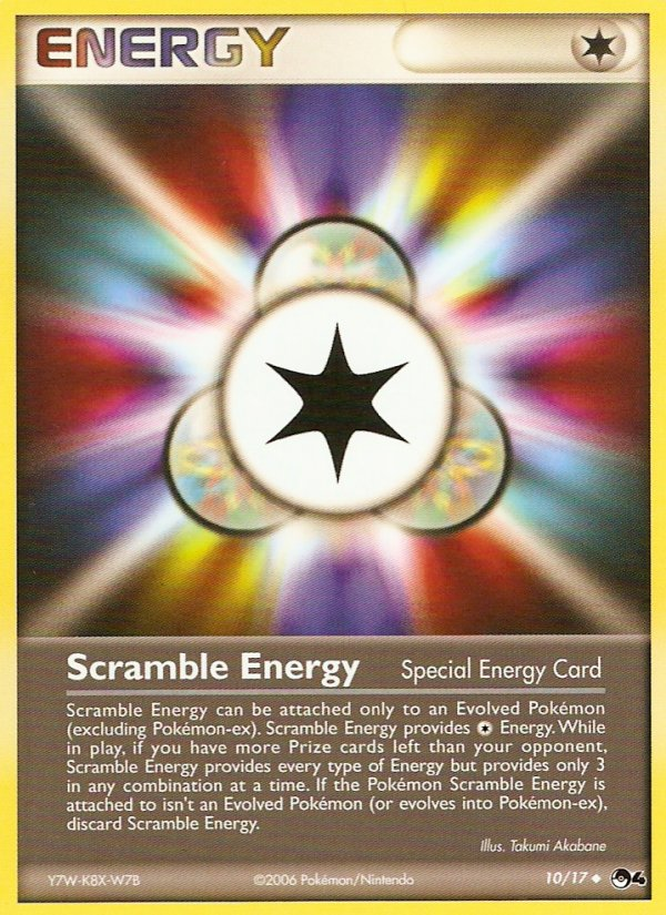 Scramble Energy (10/17) [POP Series 4] | Jomio and Rueliete's Cards and Comics