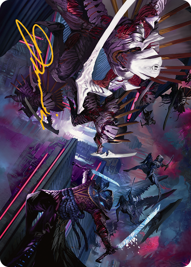 Invasion of Kamigawa Art Card (Gold-Stamped Signature) [March of the Machine Art Series] | Jomio and Rueliete's Cards and Comics