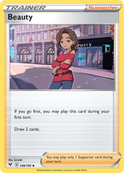 Beauty (148/185) [Sword & Shield: Vivid Voltage] | Jomio and Rueliete's Cards and Comics
