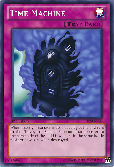 Time Machine [BP02-EN200] Mosaic Rare | Jomio and Rueliete's Cards and Comics