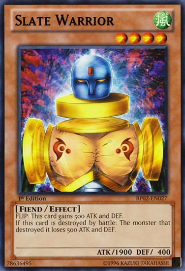 Slate Warrior [BP02-EN027] Mosaic Rare | Jomio and Rueliete's Cards and Comics