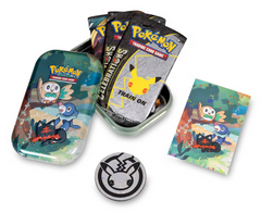 Celebrations: 25th Anniversary - Mini Tin (Alola) | Jomio and Rueliete's Cards and Comics