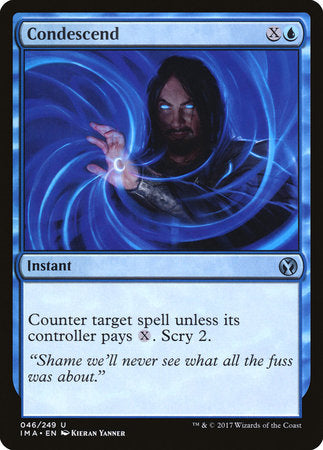 Condescend [Iconic Masters] | Jomio and Rueliete's Cards and Comics