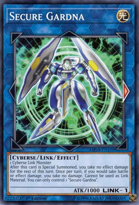 Secure Gardna [MP18-EN199] Common | Jomio and Rueliete's Cards and Comics