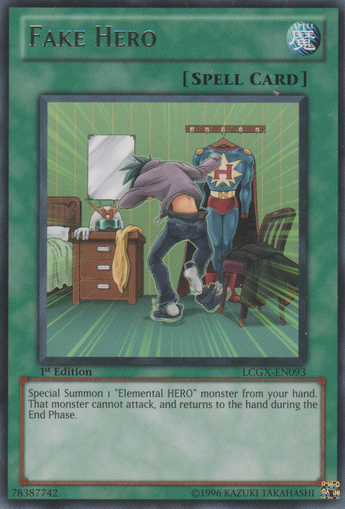 Fake Hero [LCGX-EN093] Rare | Jomio and Rueliete's Cards and Comics