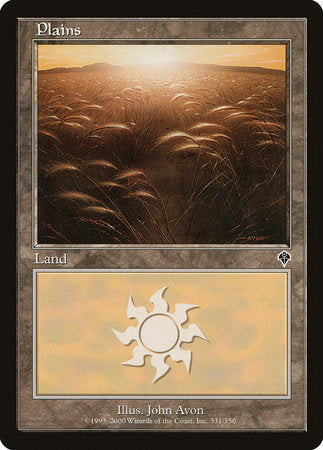 Plains (331) [Invasion] | Jomio and Rueliete's Cards and Comics