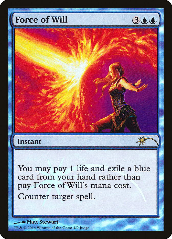 Force of Will [Judge Gift Cards 2014] | Jomio and Rueliete's Cards and Comics