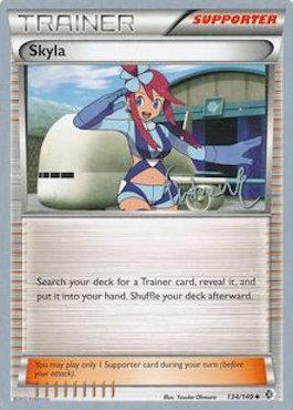 Skyla (134/149) (Emerald King - Andrew Estrada) [World Championships 2014] | Jomio and Rueliete's Cards and Comics