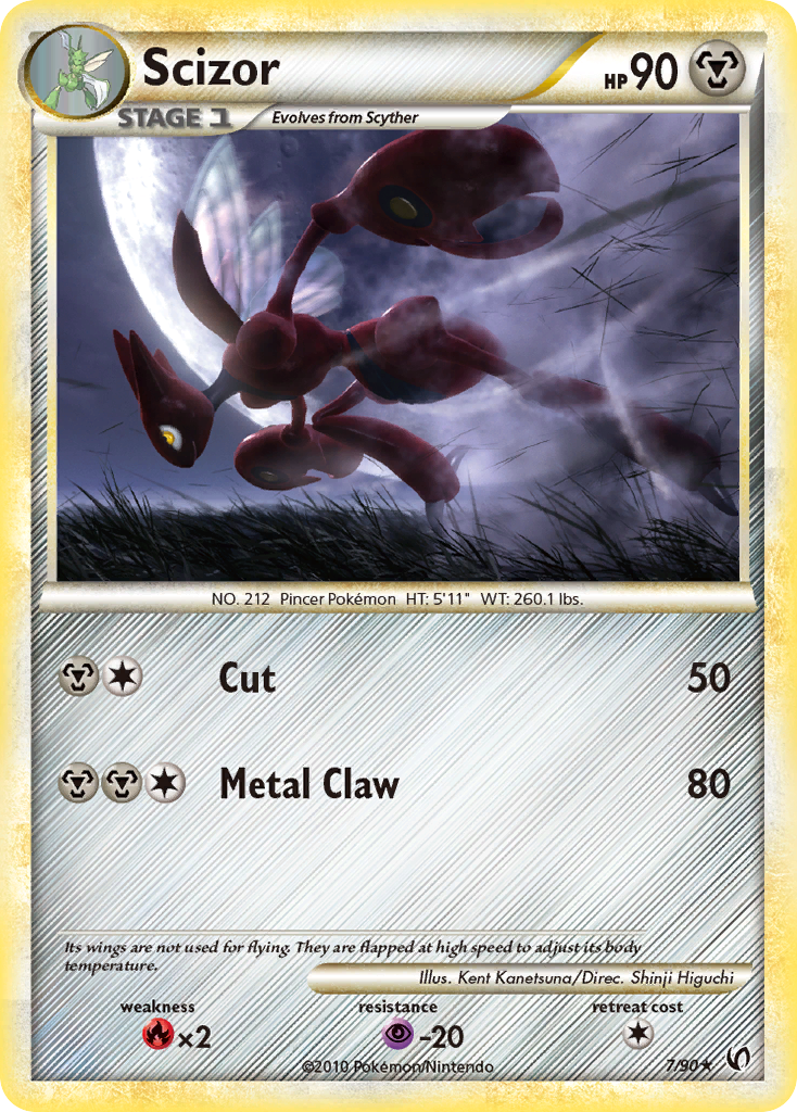 Scizor (7/90) [HeartGold & SoulSilver: Undaunted] | Jomio and Rueliete's Cards and Comics