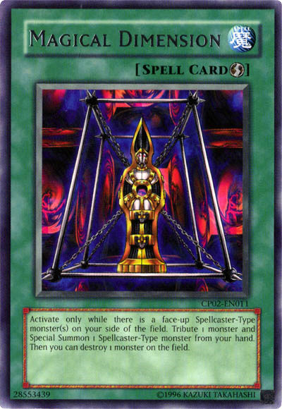 Magical Dimension [CP02-EN011] Rare | Jomio and Rueliete's Cards and Comics