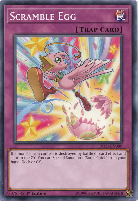 Scramble Egg [EXFO-EN099] Common | Jomio and Rueliete's Cards and Comics