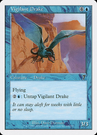 Vigilant Drake [Seventh Edition] | Jomio and Rueliete's Cards and Comics