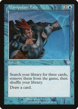 Manipulate Fate [Invasion] | Jomio and Rueliete's Cards and Comics